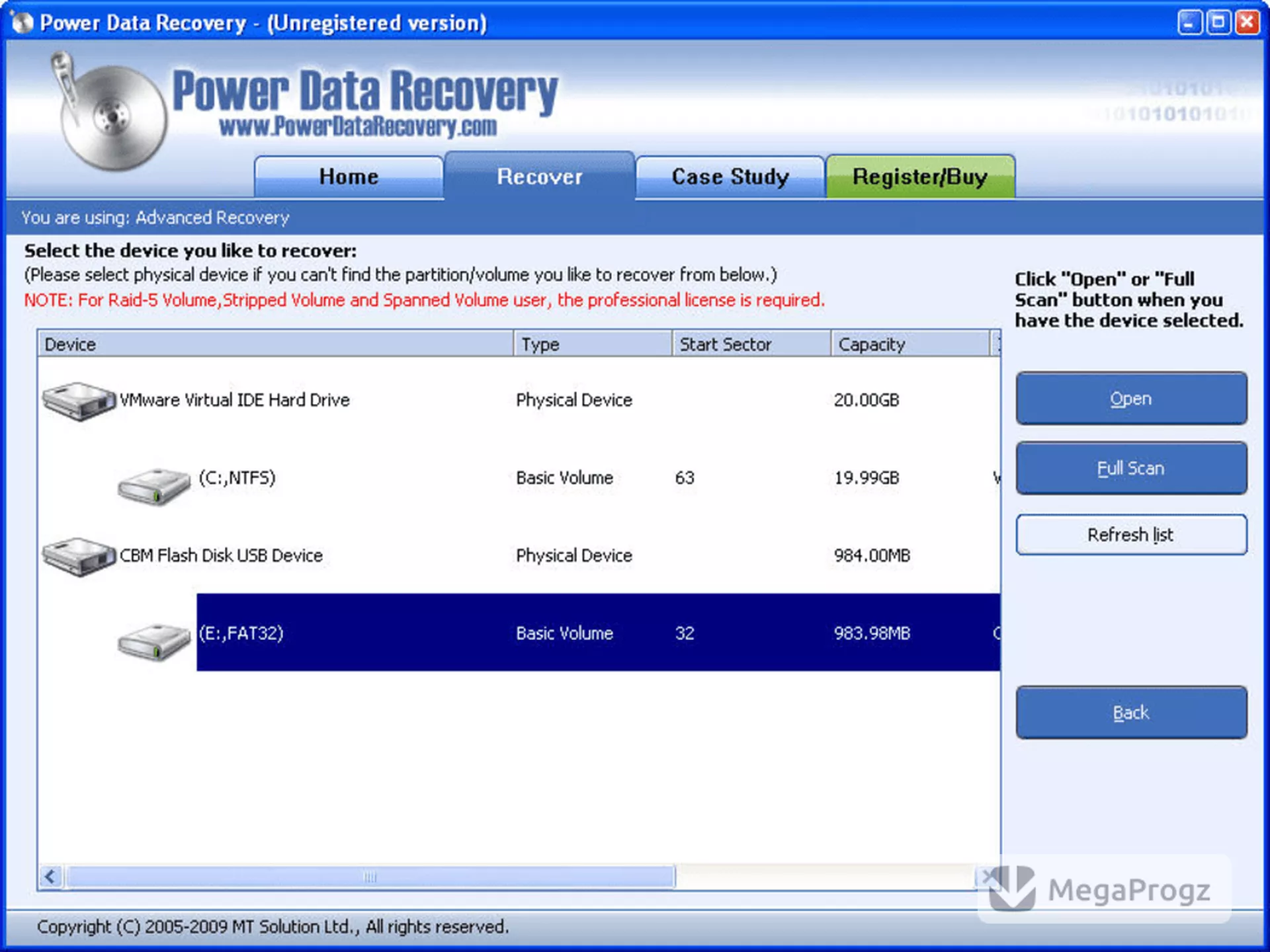 Power Data Recovery