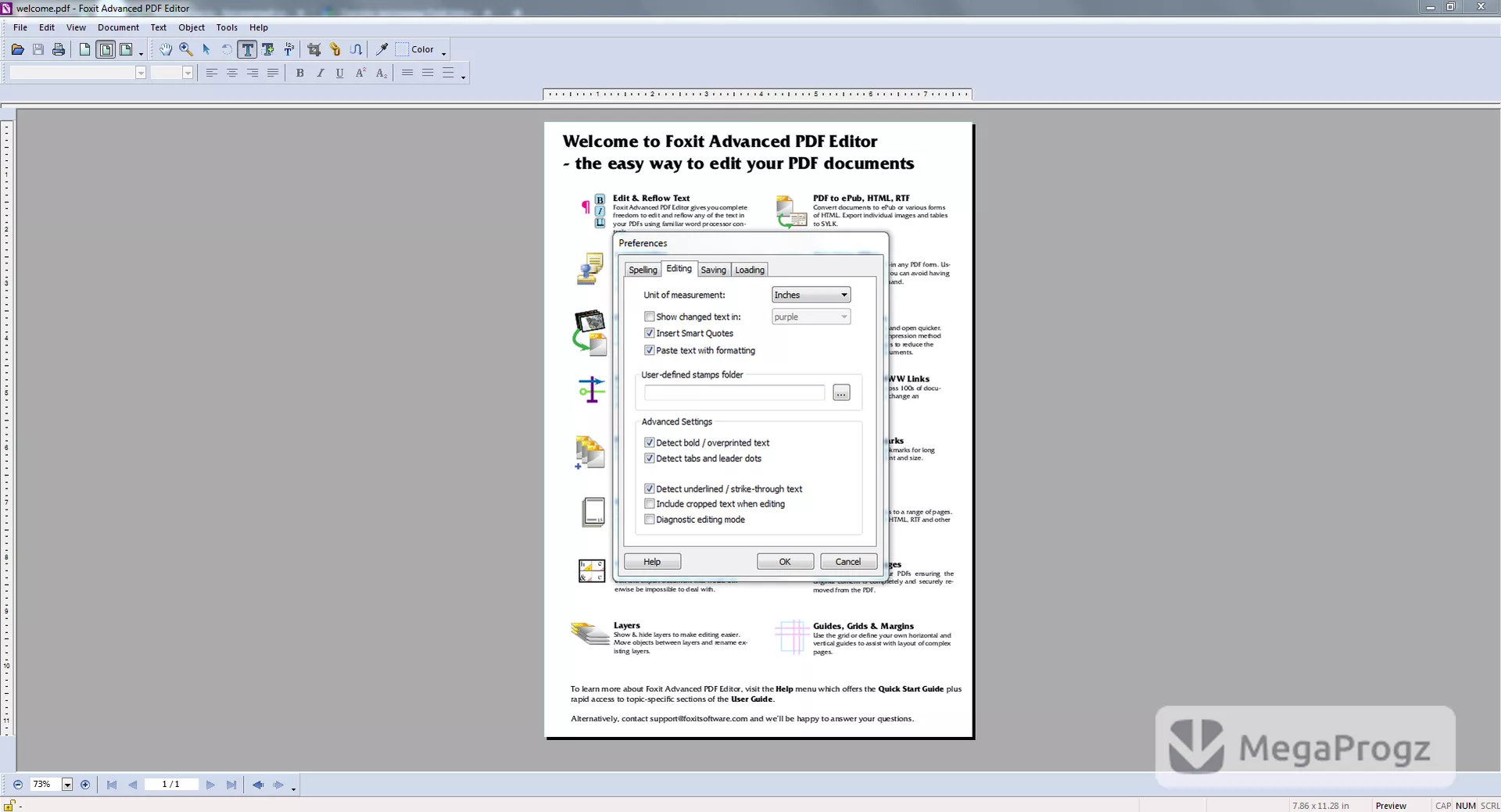 Foxit Advanced PDF Editor