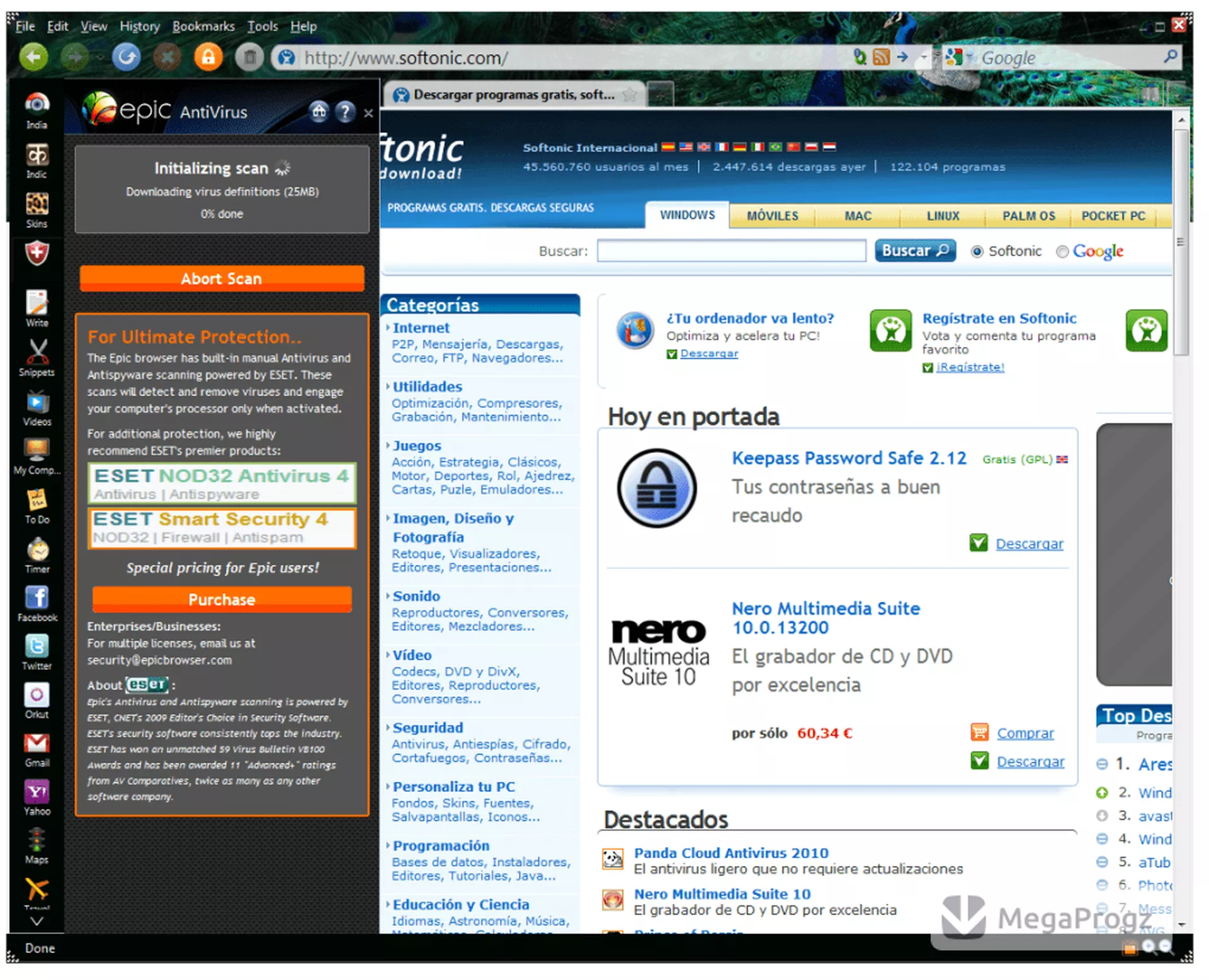 Epic Browser