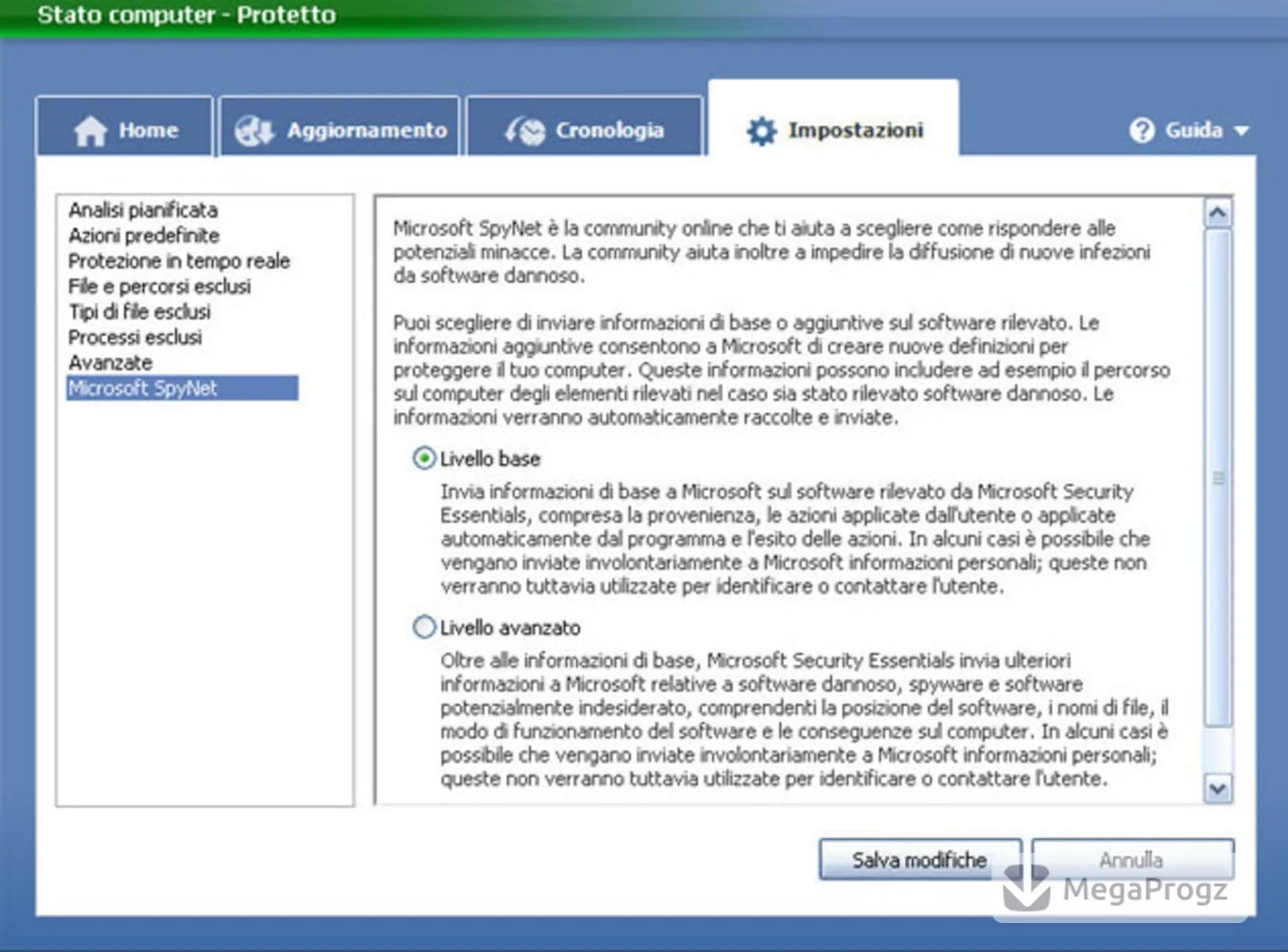Microsoft Security Essentials