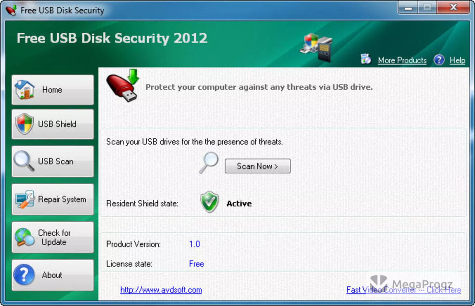 Free USB Disk Security