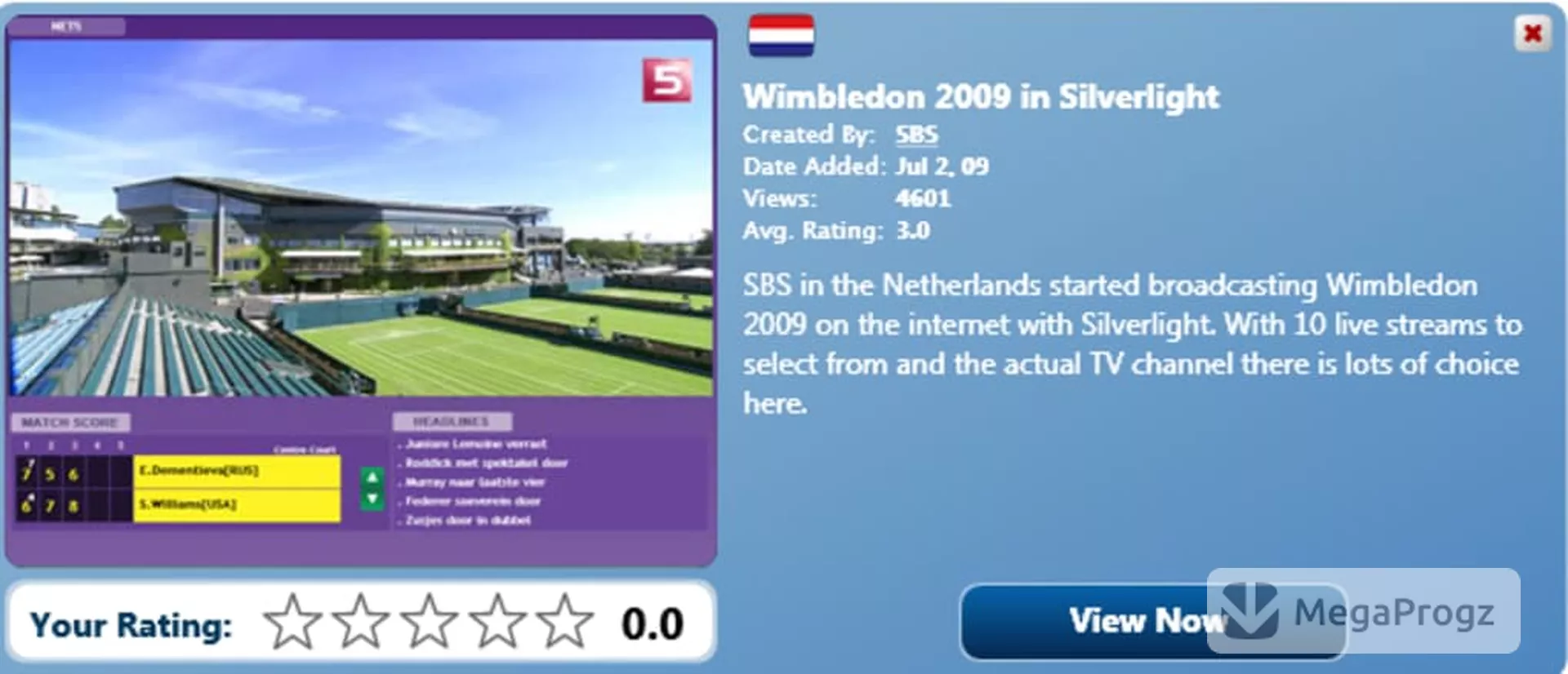 Microsoft Silverlight