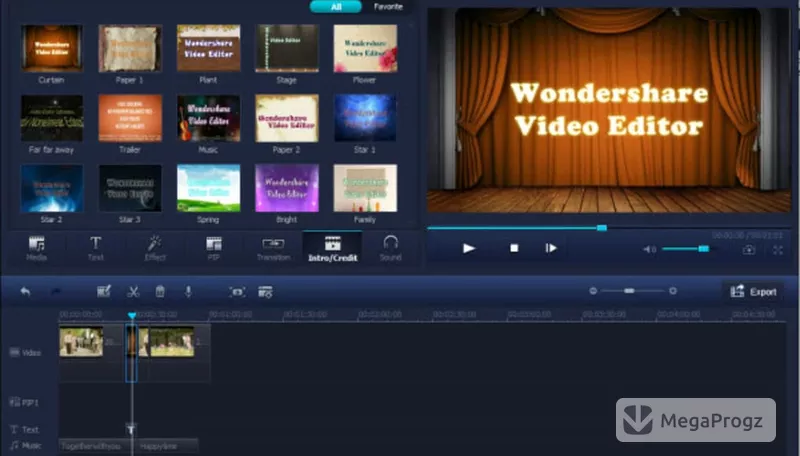 Wondershare Video Editor