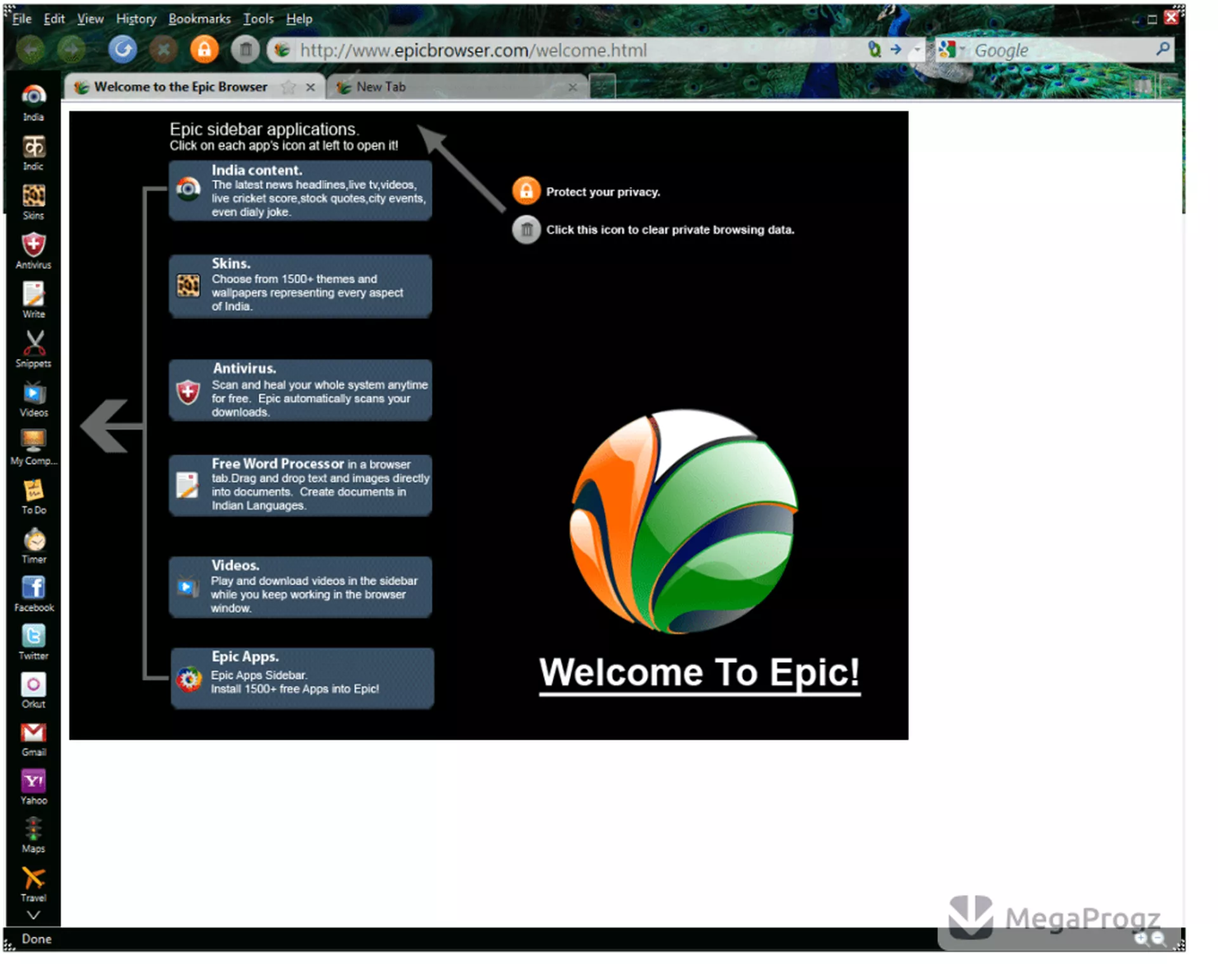 Epic Browser
