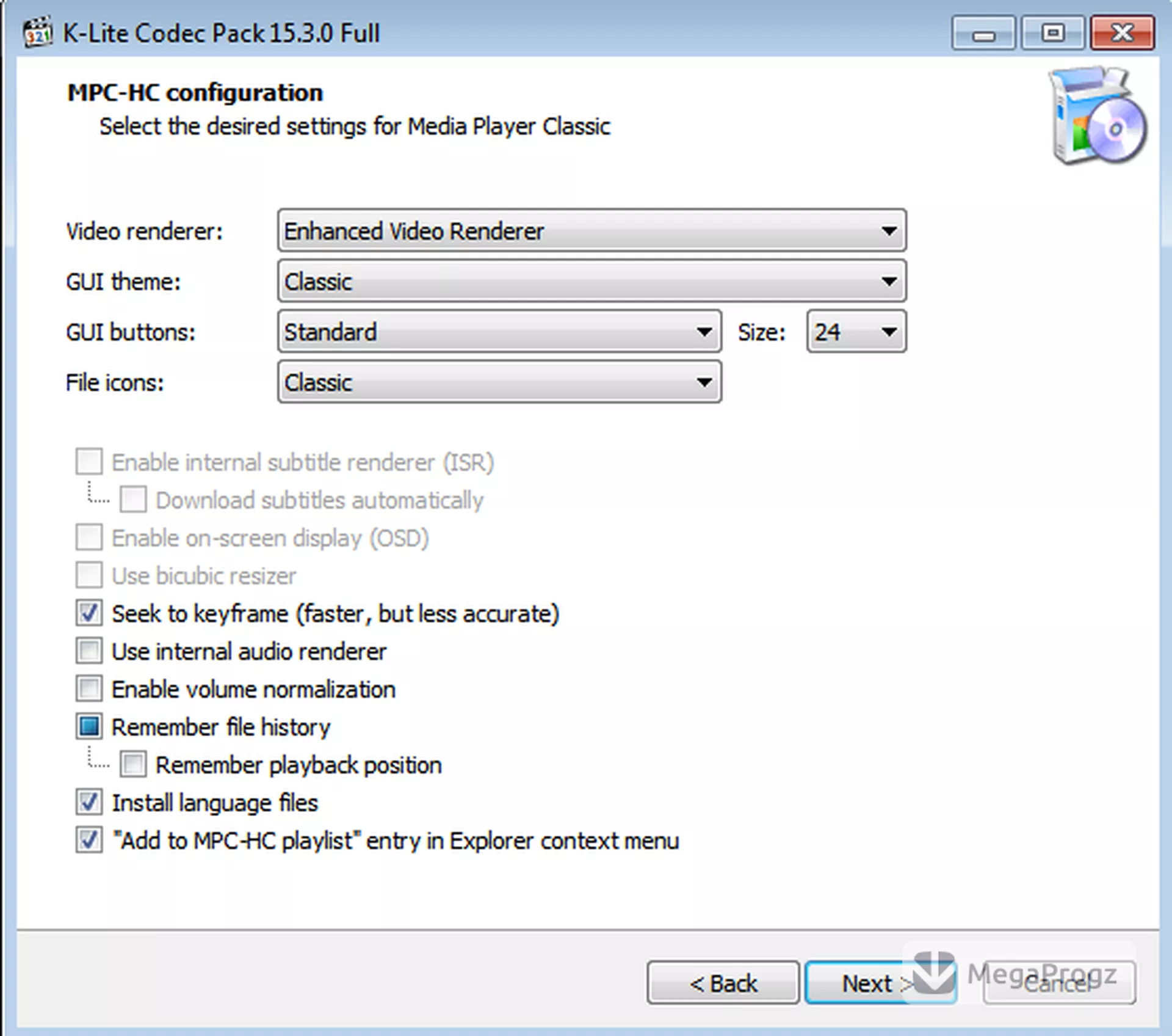 K-Lite Codec Pack