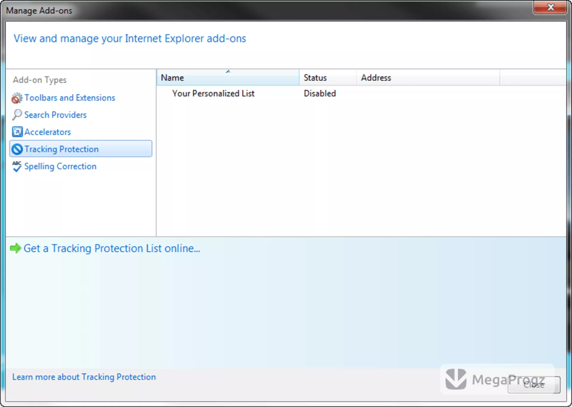 Internet Explorer 10 for Windows 7