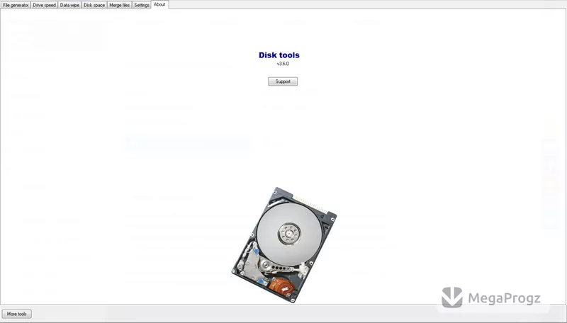 Disk tools