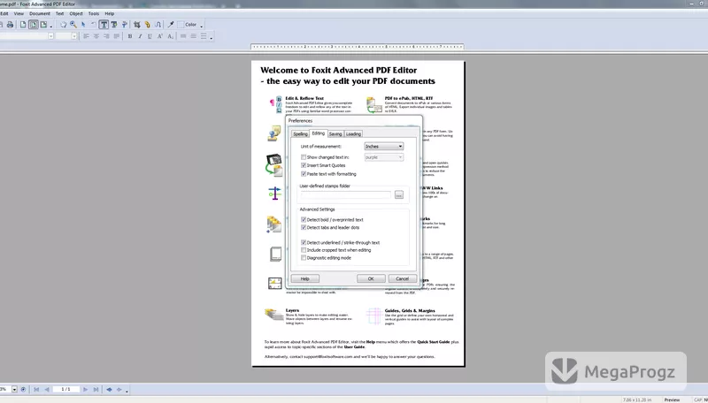 Foxit Advanced PDF Editor
