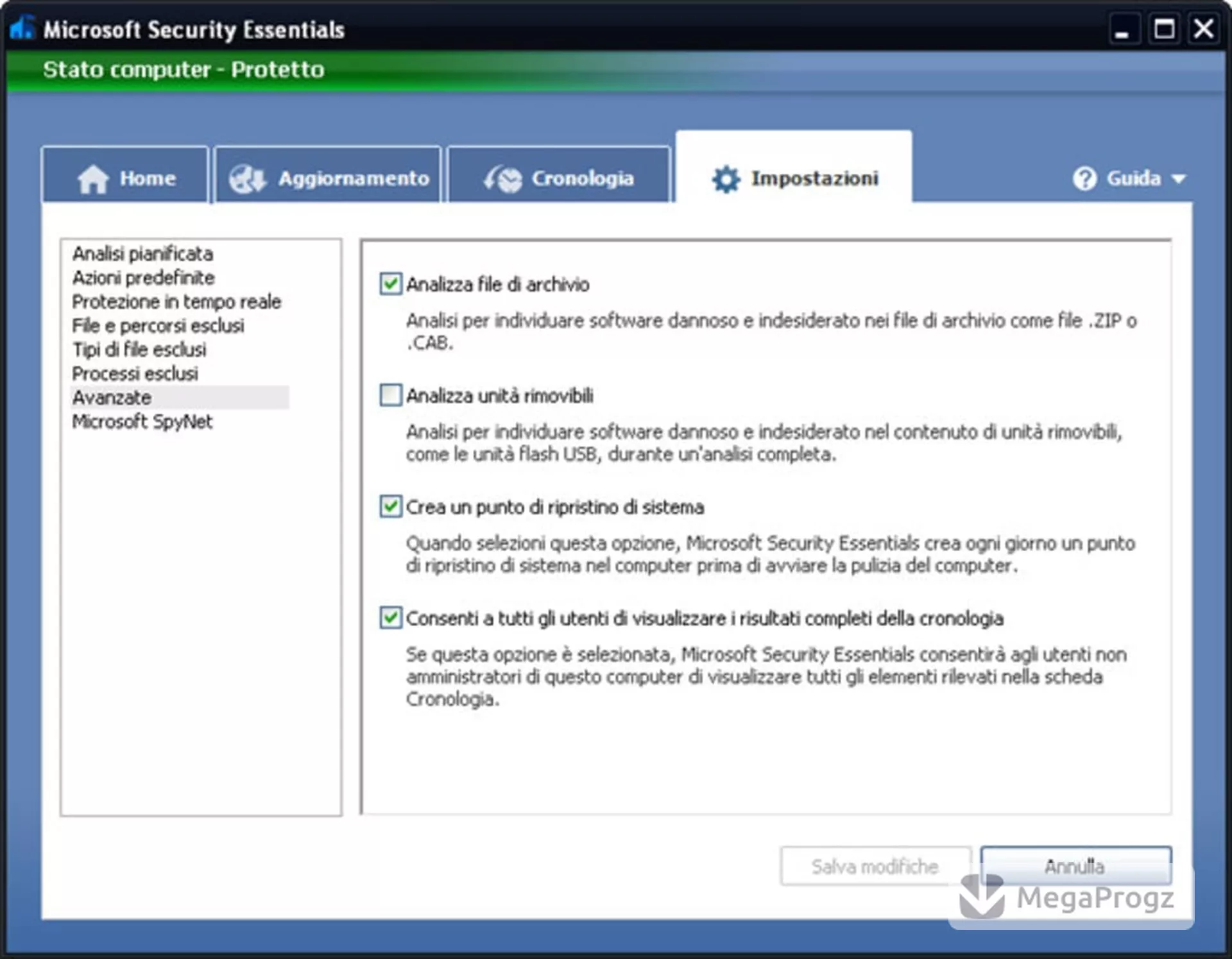 Microsoft Security Essentials