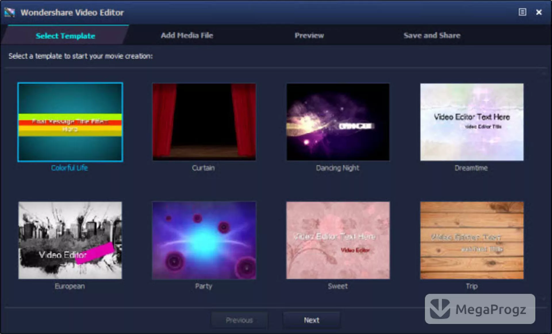 Wondershare Video Editor