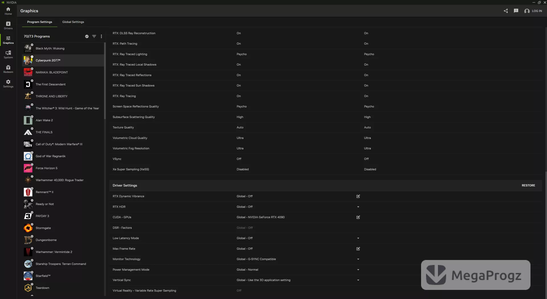 Nvidia app