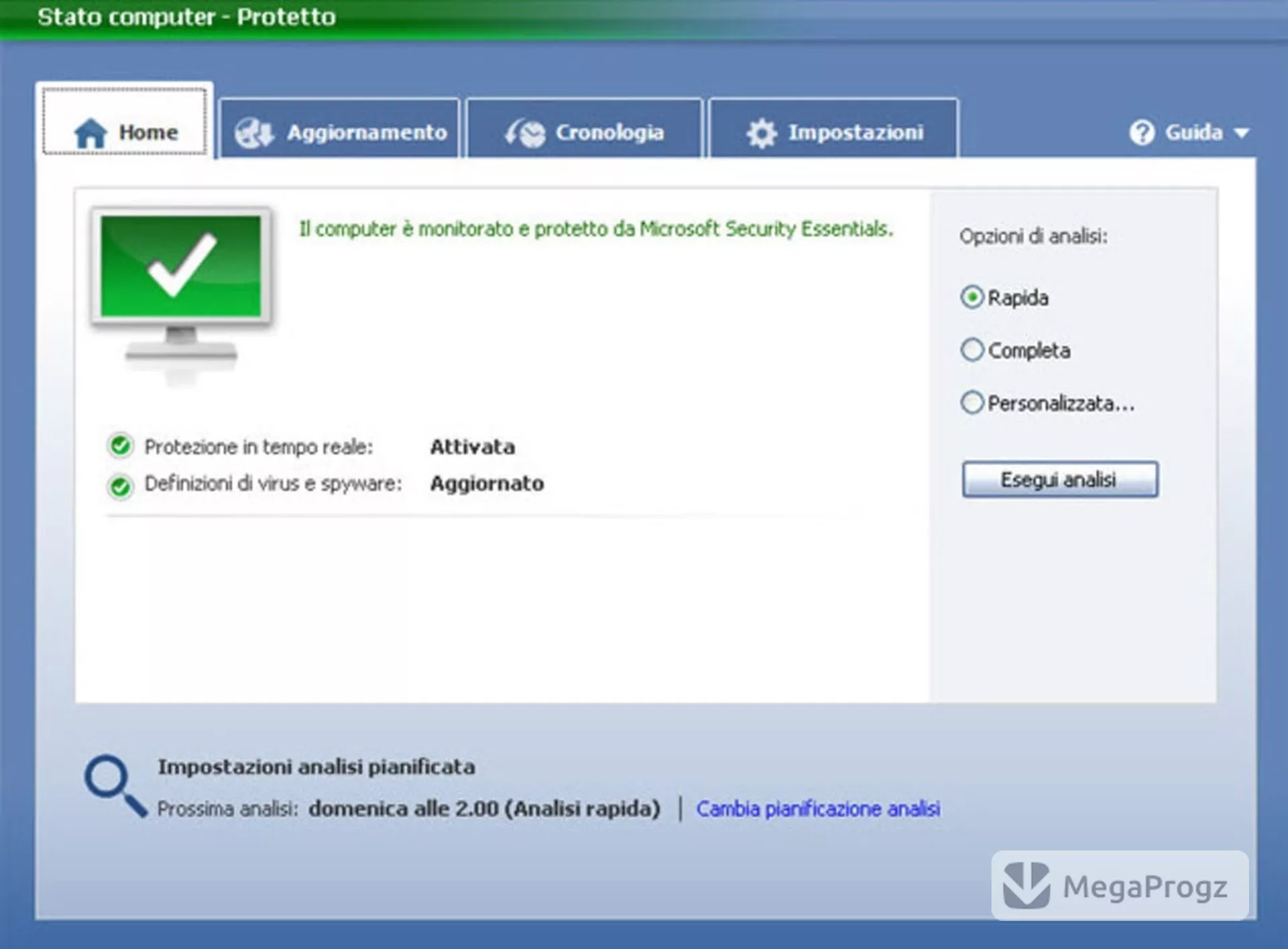 Microsoft Security Essentials