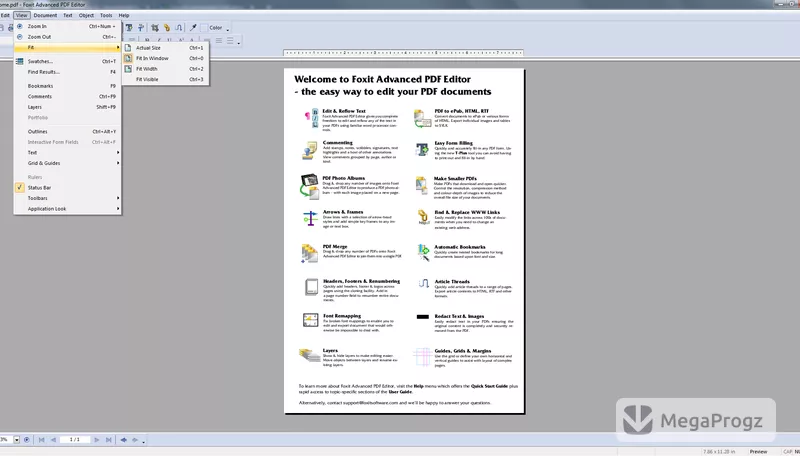 Foxit Advanced PDF Editor