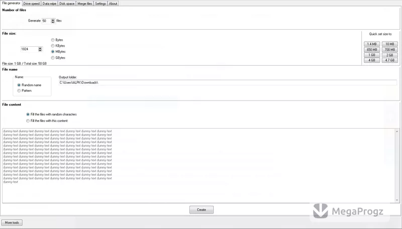 Disk tools