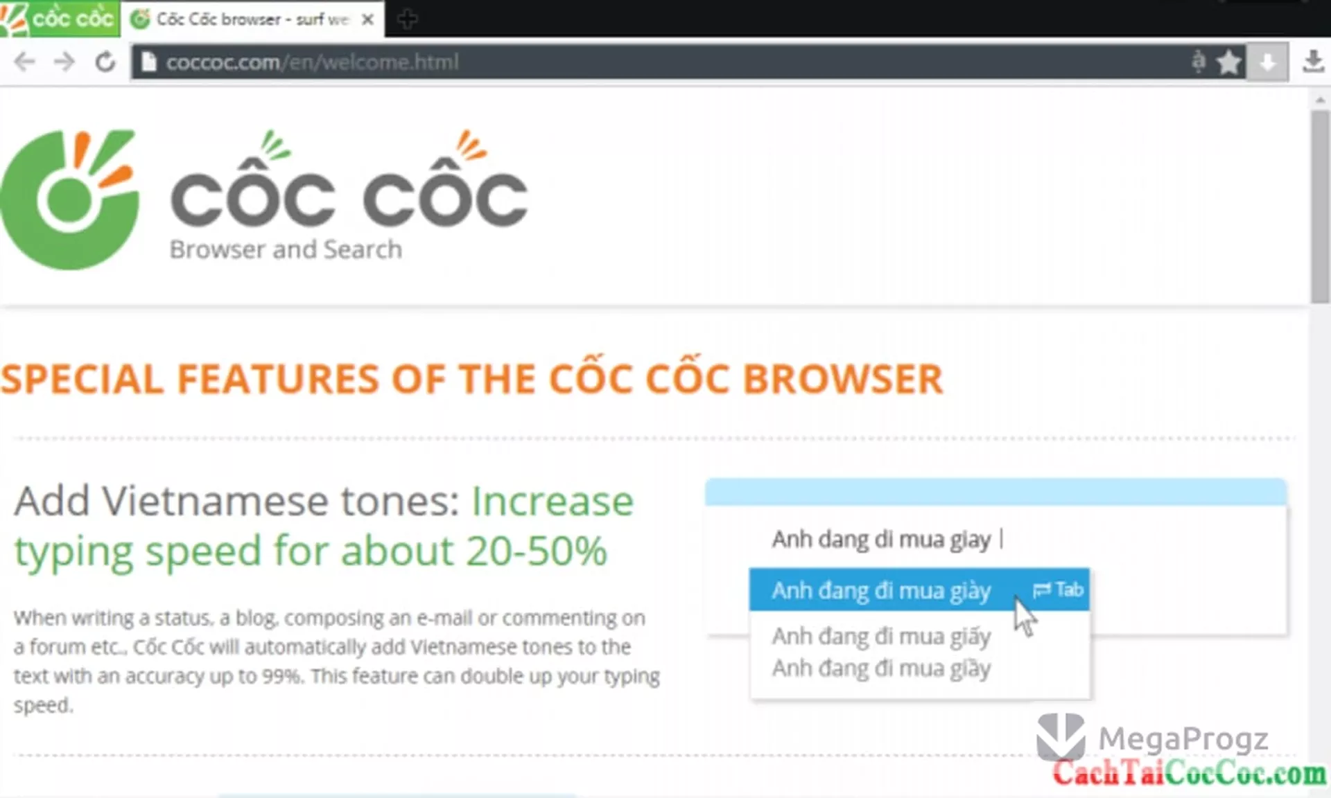 Côc Côc browser