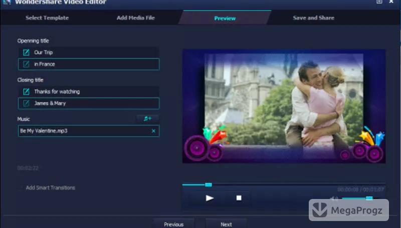 Wondershare Video Editor