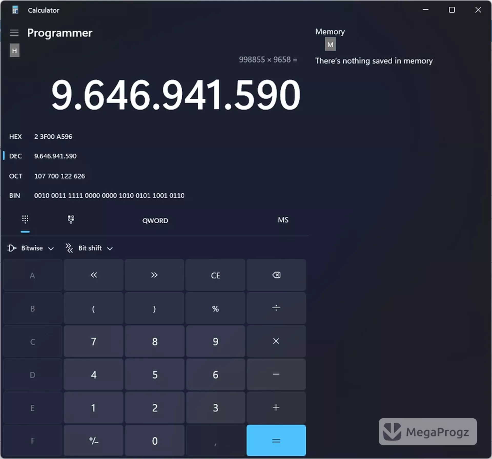 Windows Calculator