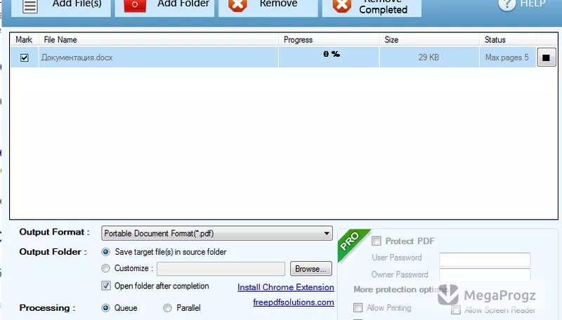 Free Word to PDF Converter