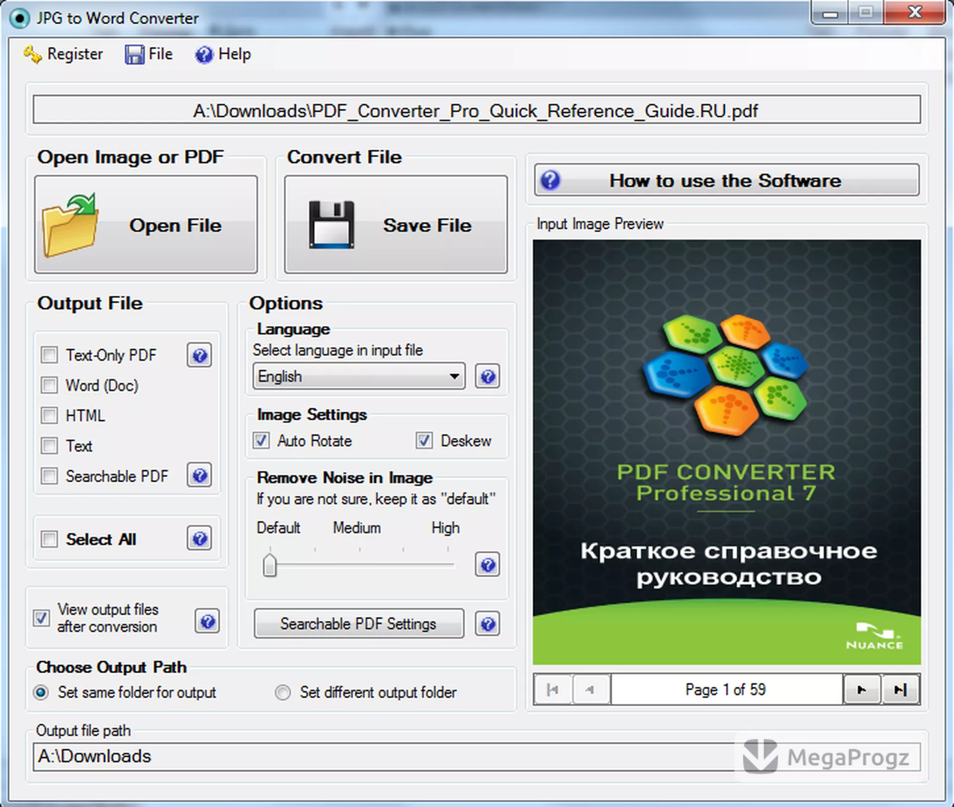 JPG to Word Converter