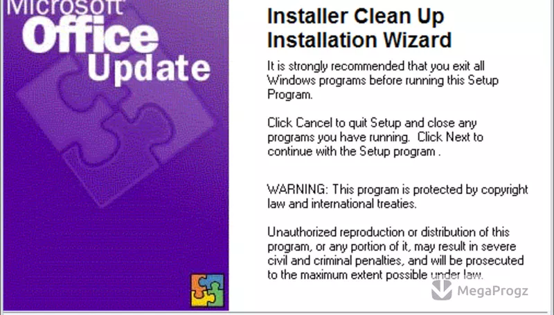 Windows Installer CleanUp Utility