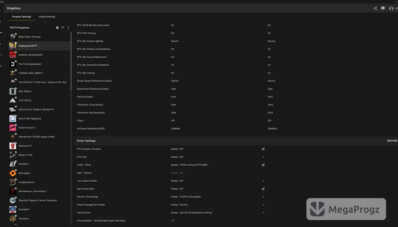 Nvidia app