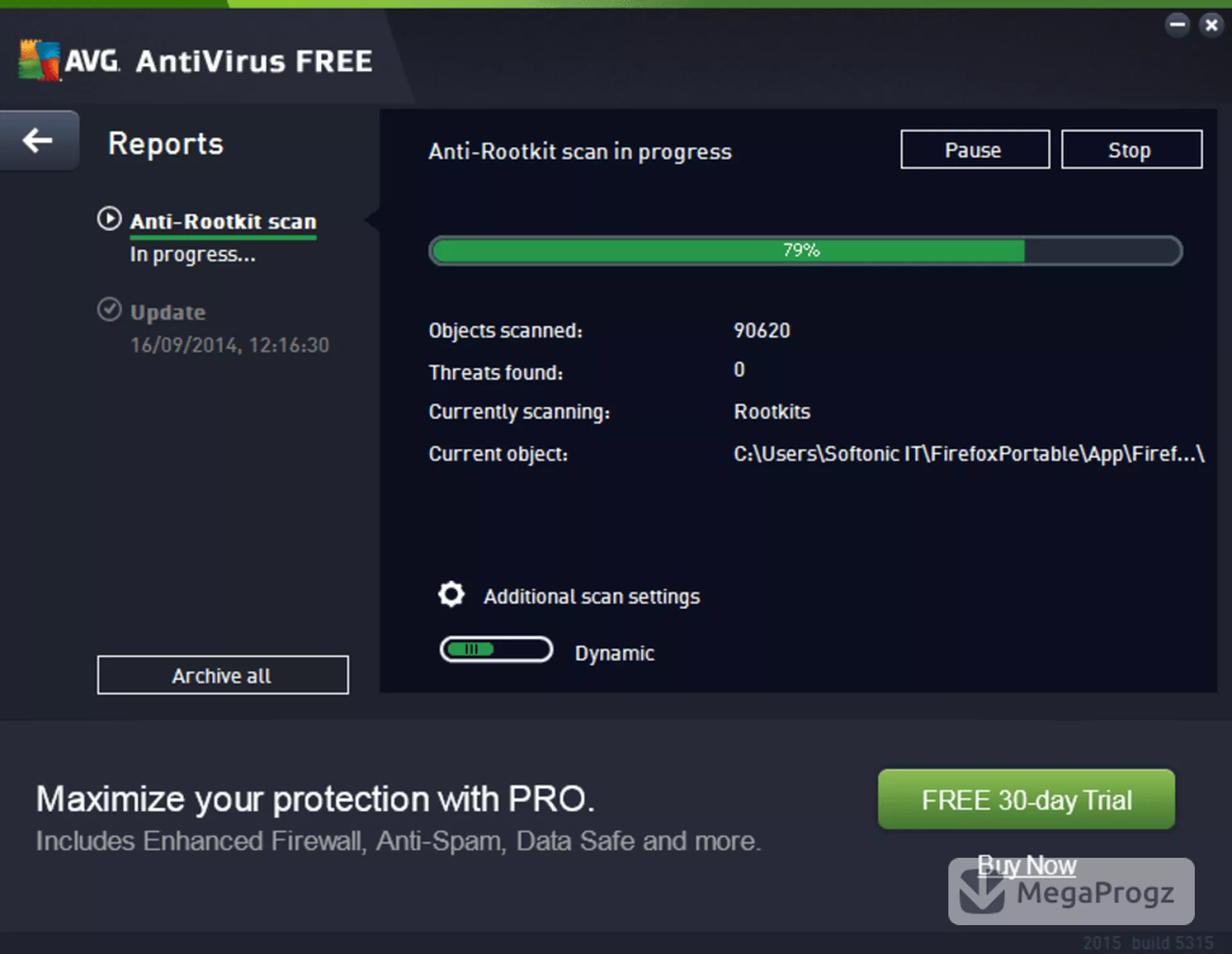 AVG AntiVirus Free
