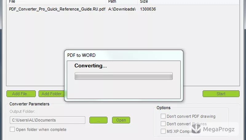 Free PDF to Doc Converter