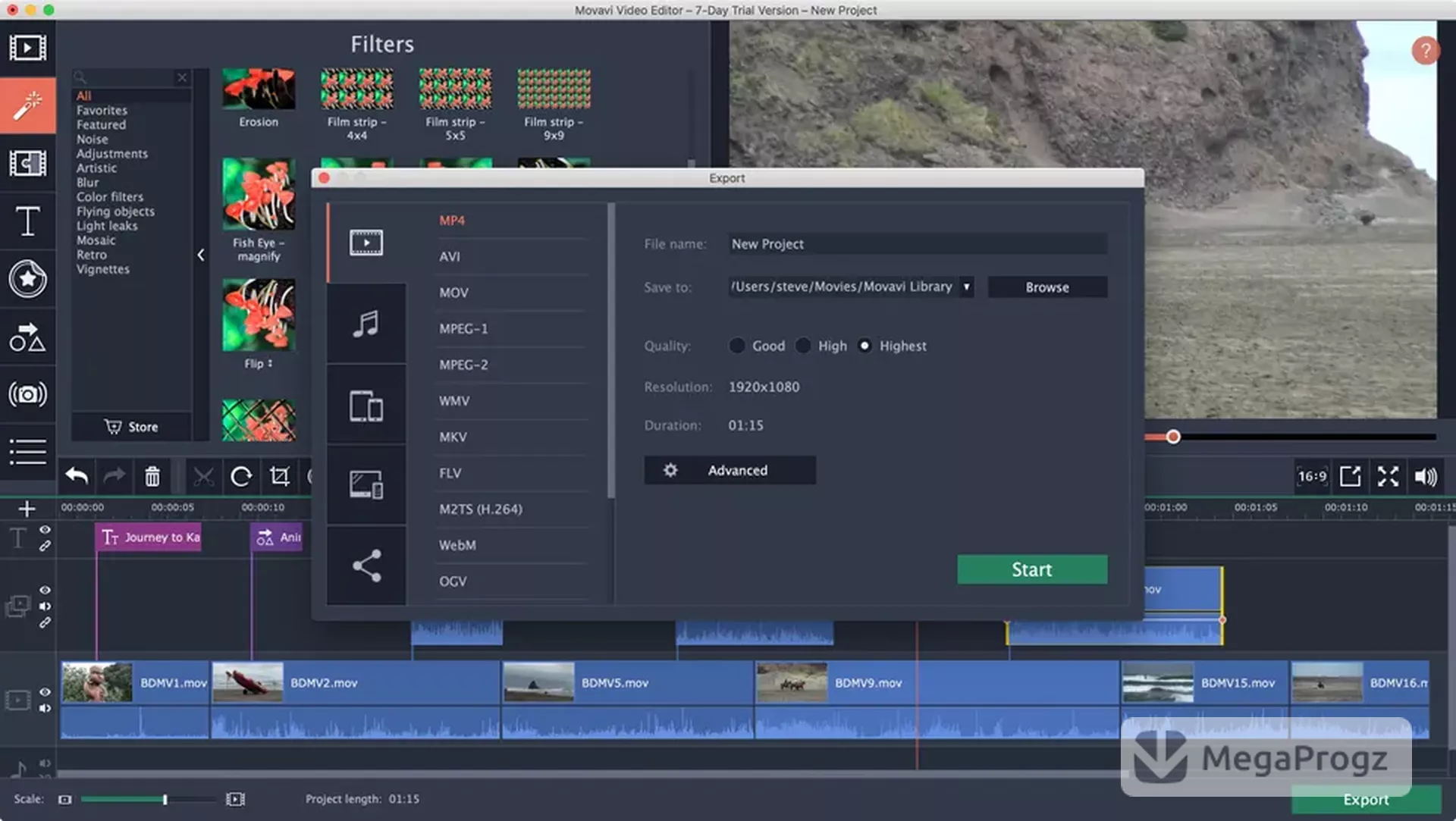 Movavi Video Editor
