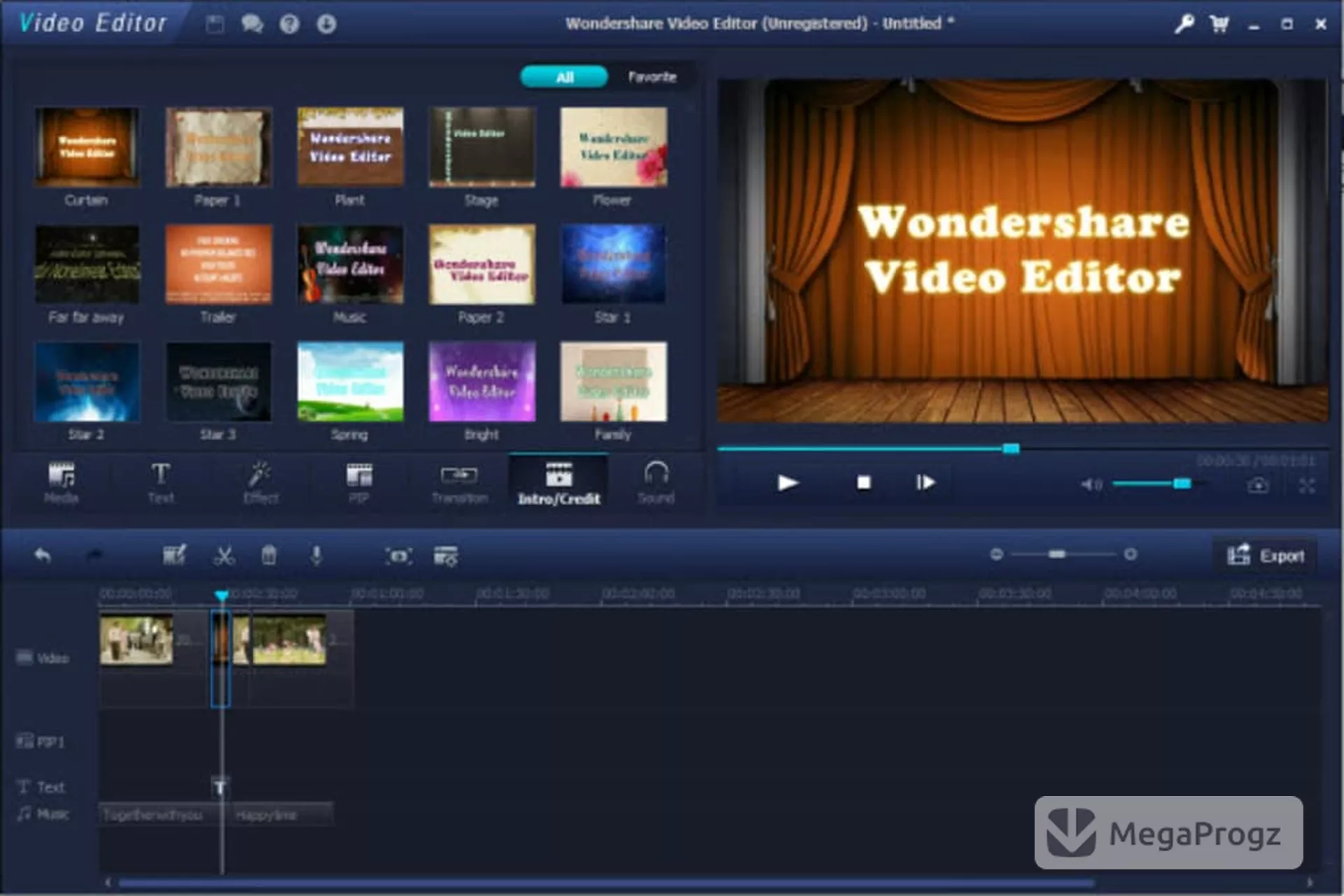 Wondershare Video Editor