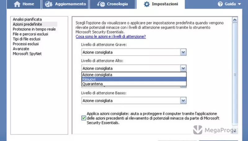 Microsoft Security Essentials