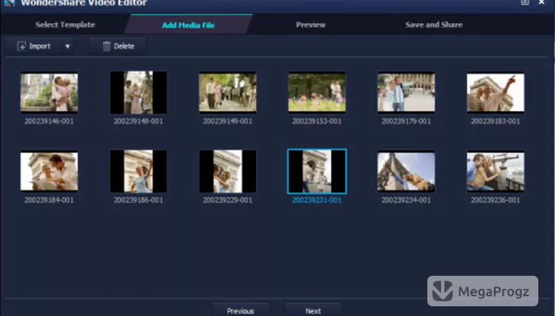 Wondershare Video Editor