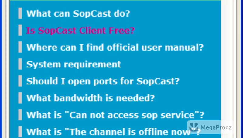 SopCast