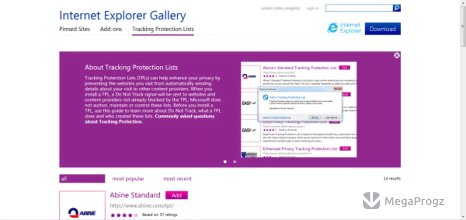 Internet Explorer 10 for Windows 7