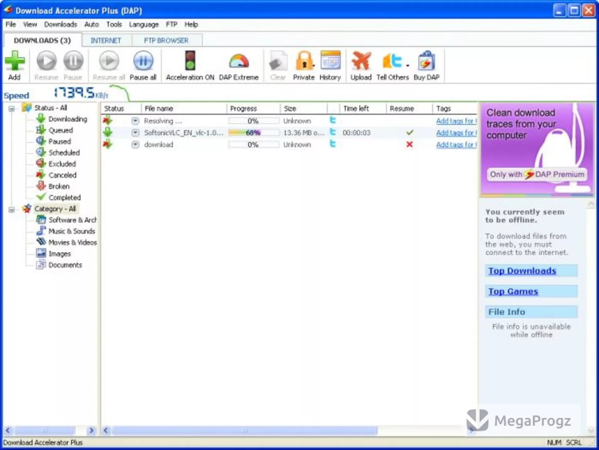 Download Accelerator Plus
