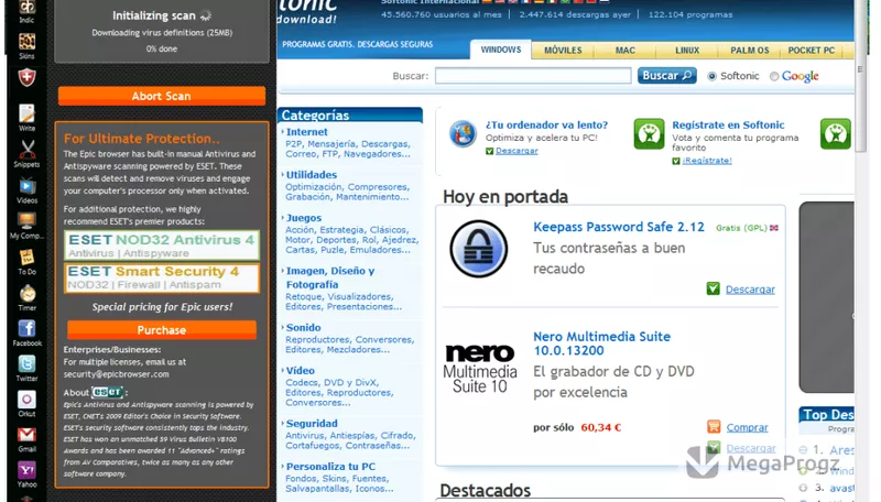 Epic Browser