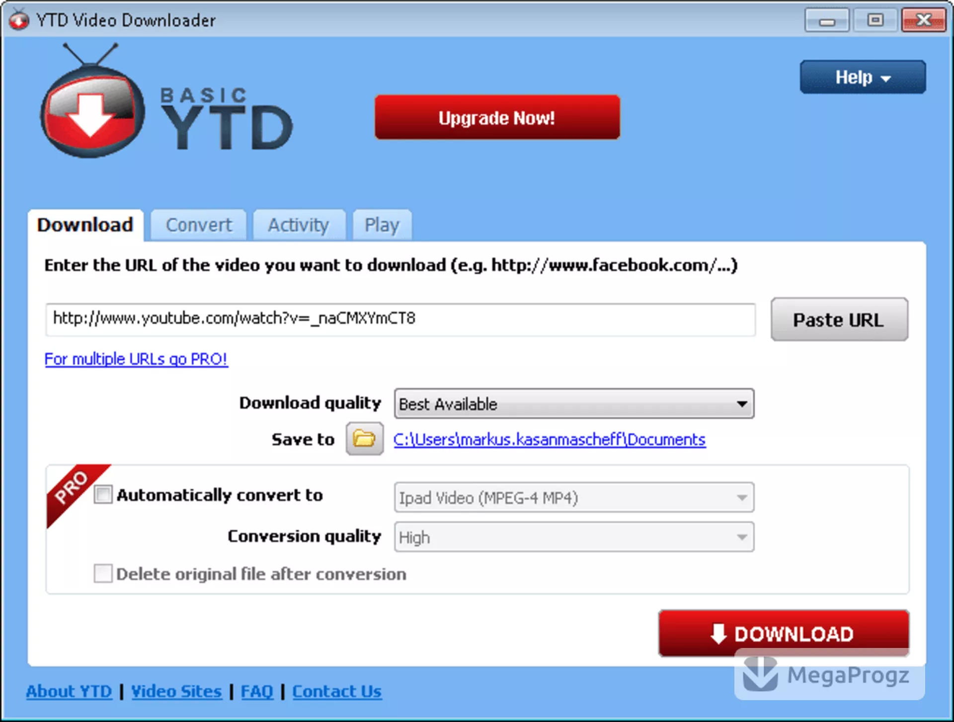 YTD Video Downloader