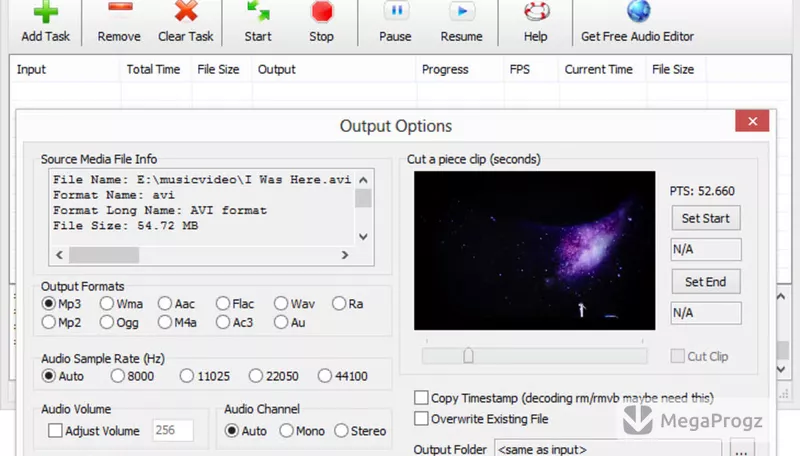 Free Video To Audio Converter
