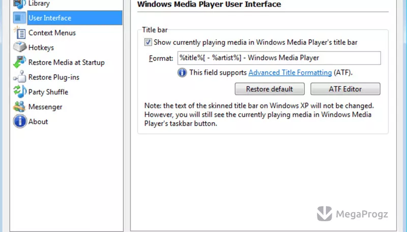 Windows Media Player Plus