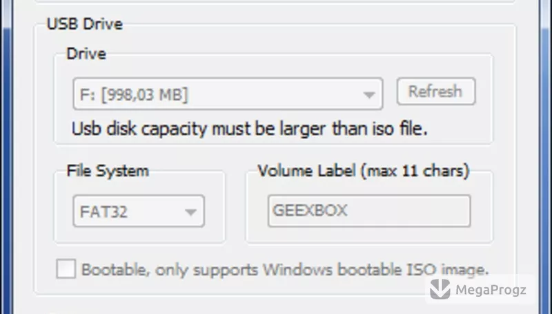 ISO to USB
