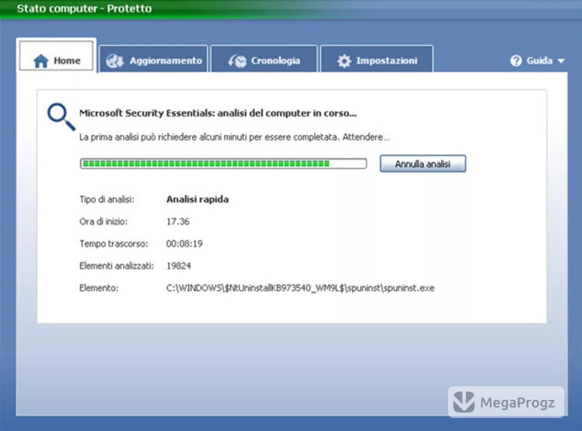 Microsoft Security Essentials