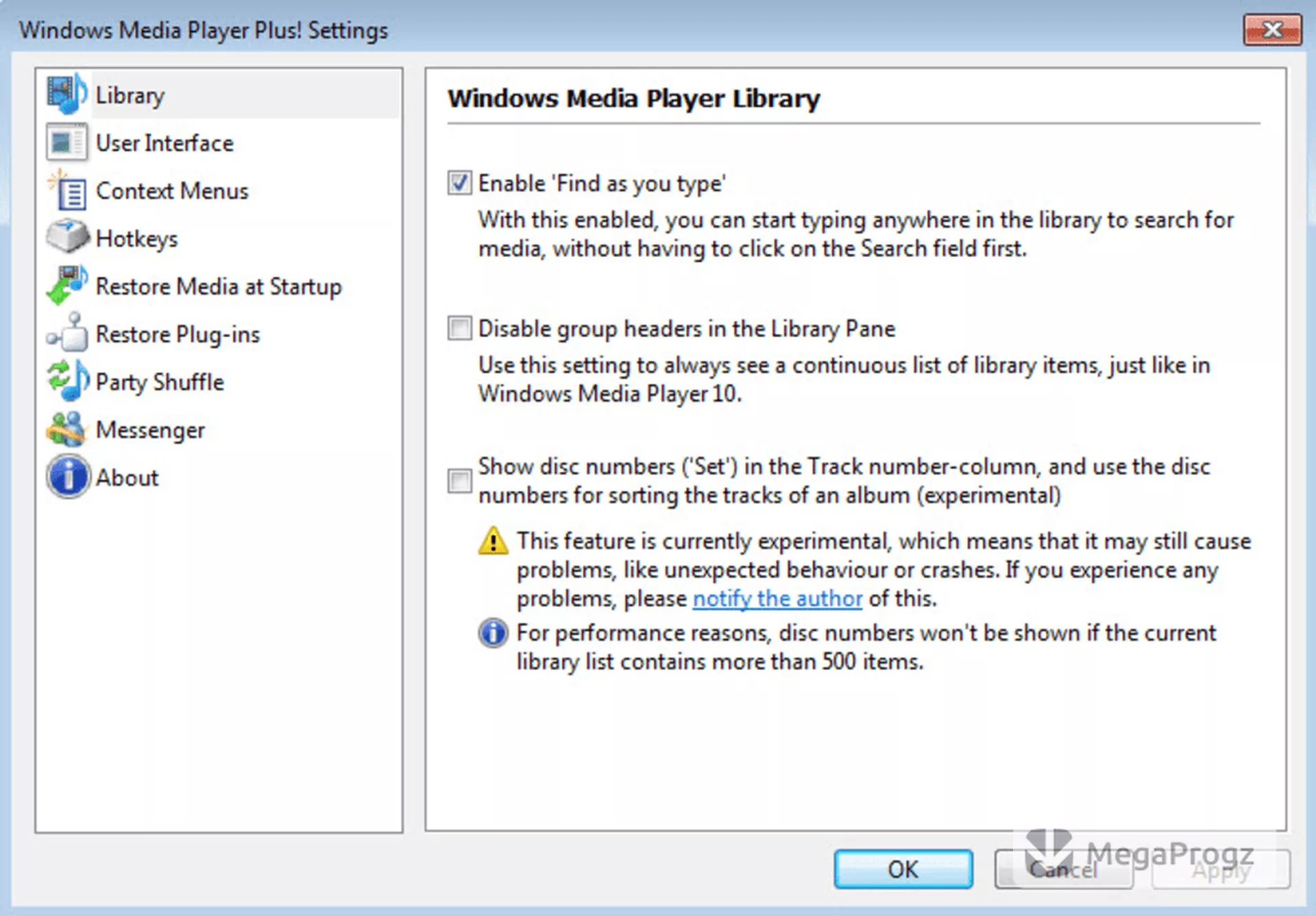 Windows Media Player Plus