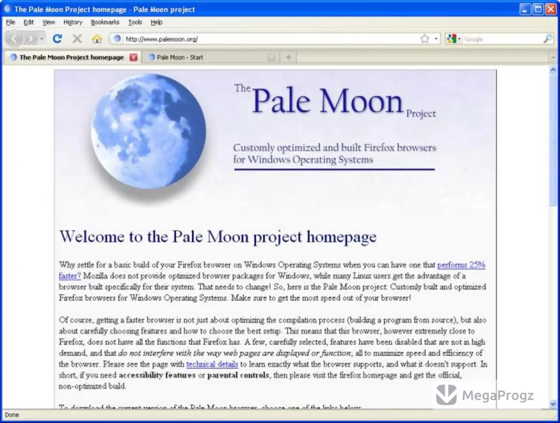 Pale Moon
