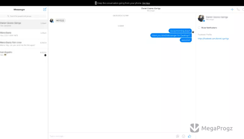 Messenger for Desktop