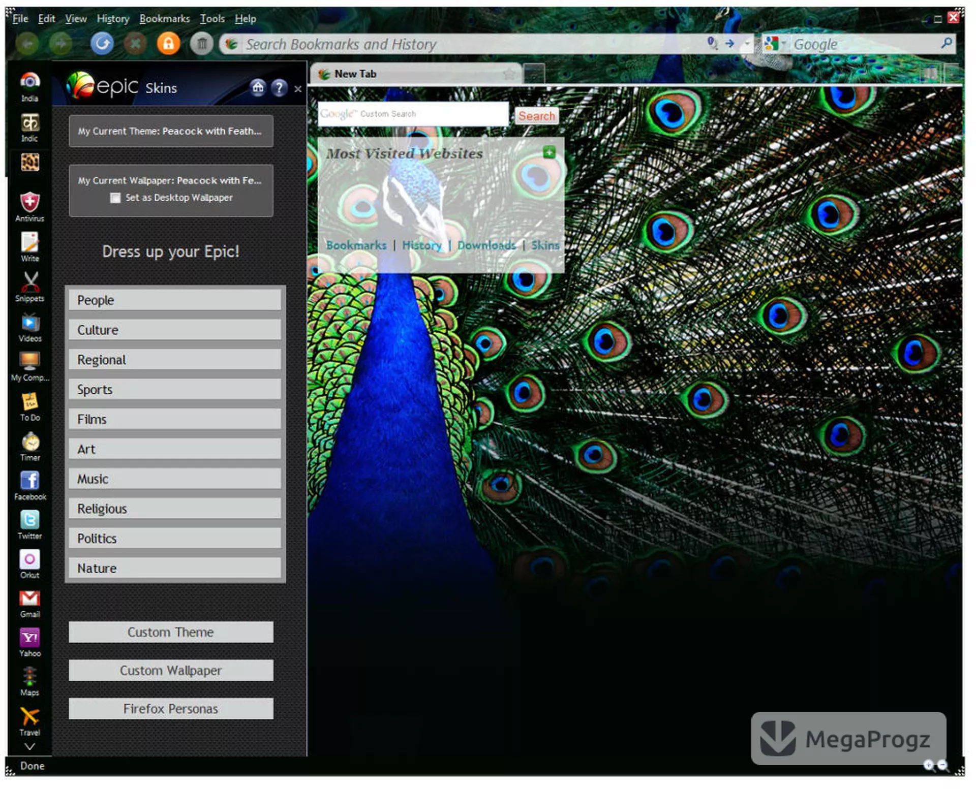 Epic Browser