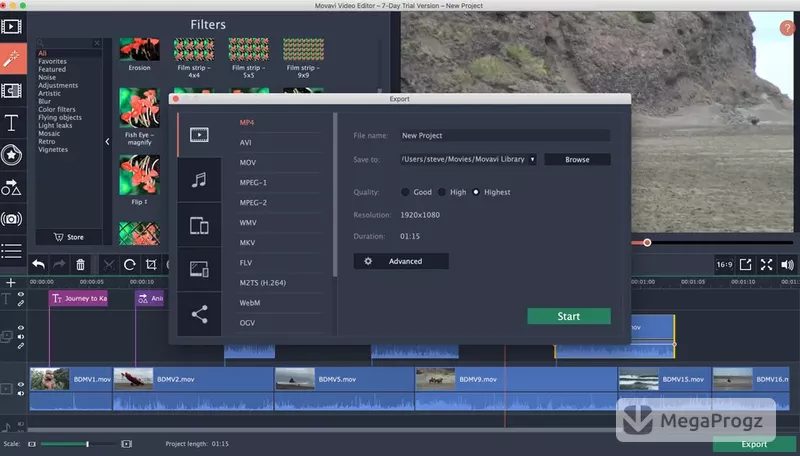 Movavi Video Editor