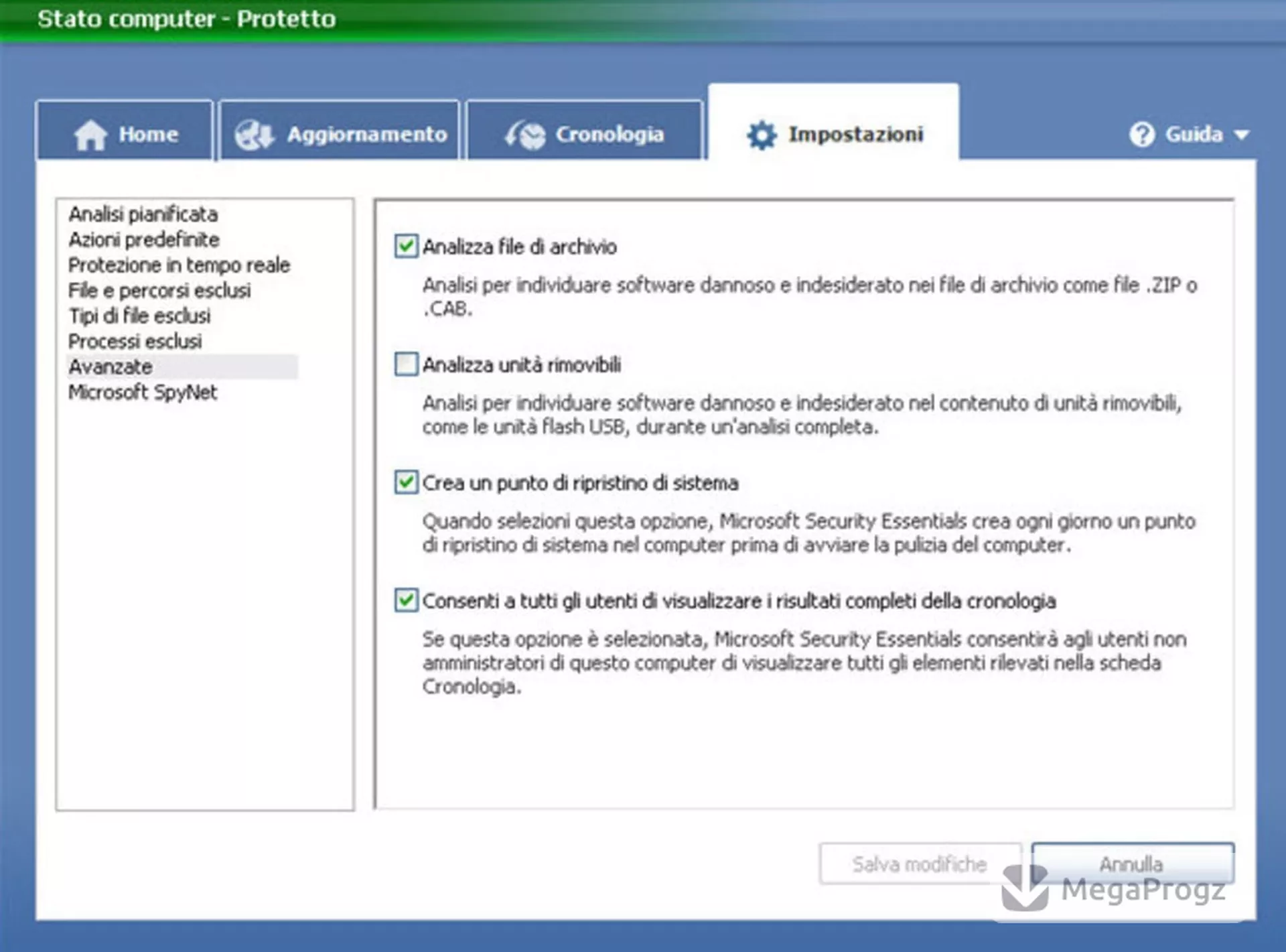 Microsoft Security Essentials
