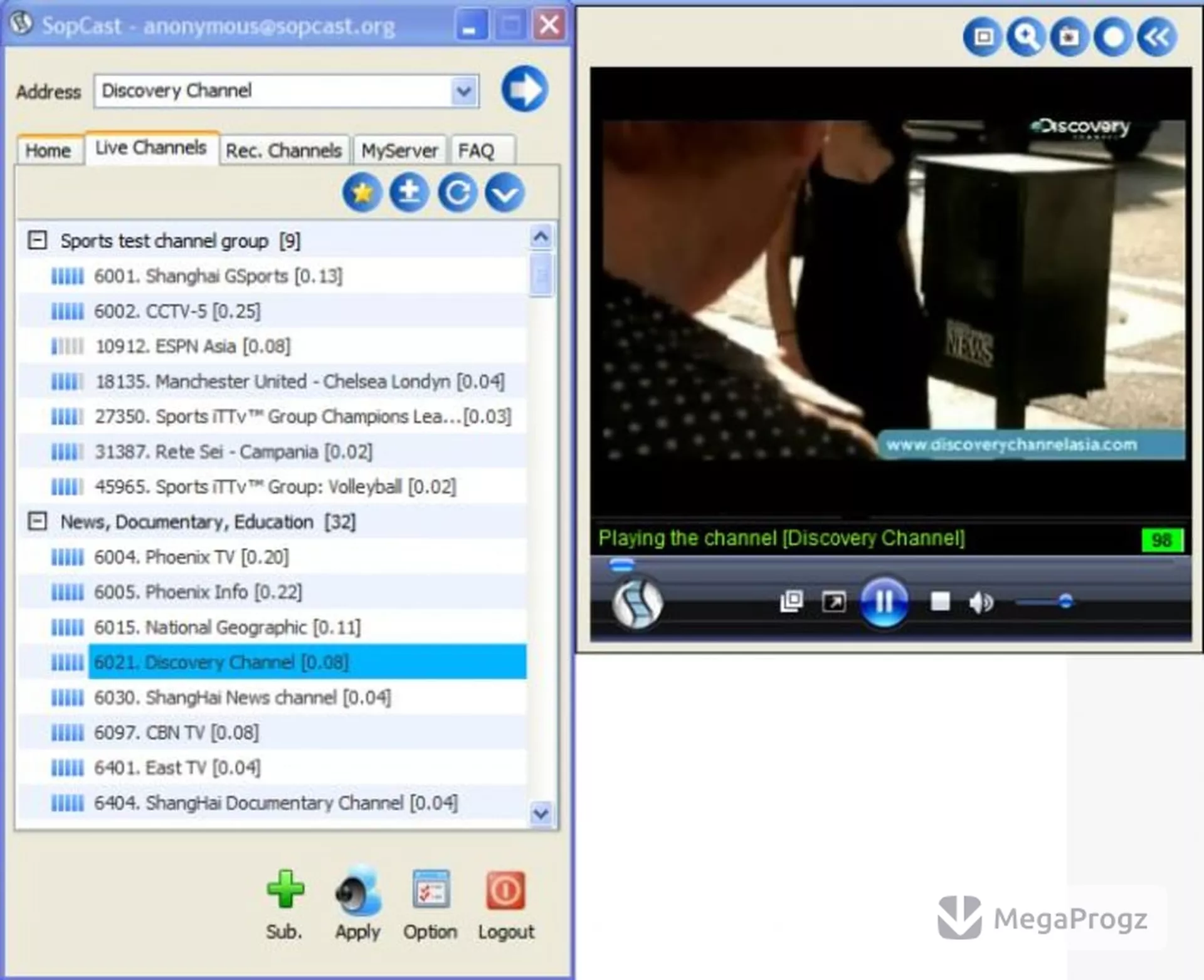 SopCast