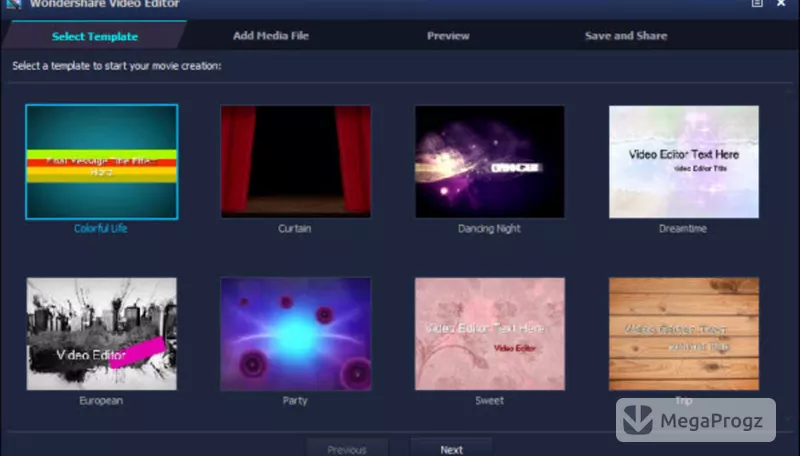 Wondershare Video Editor