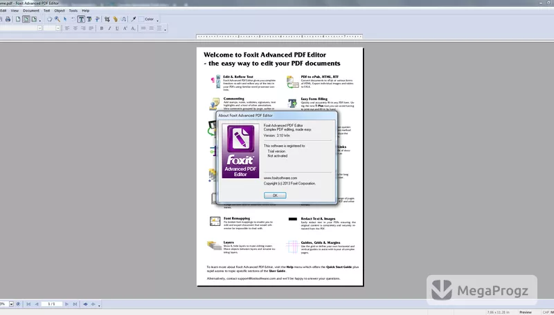 Foxit Advanced PDF Editor