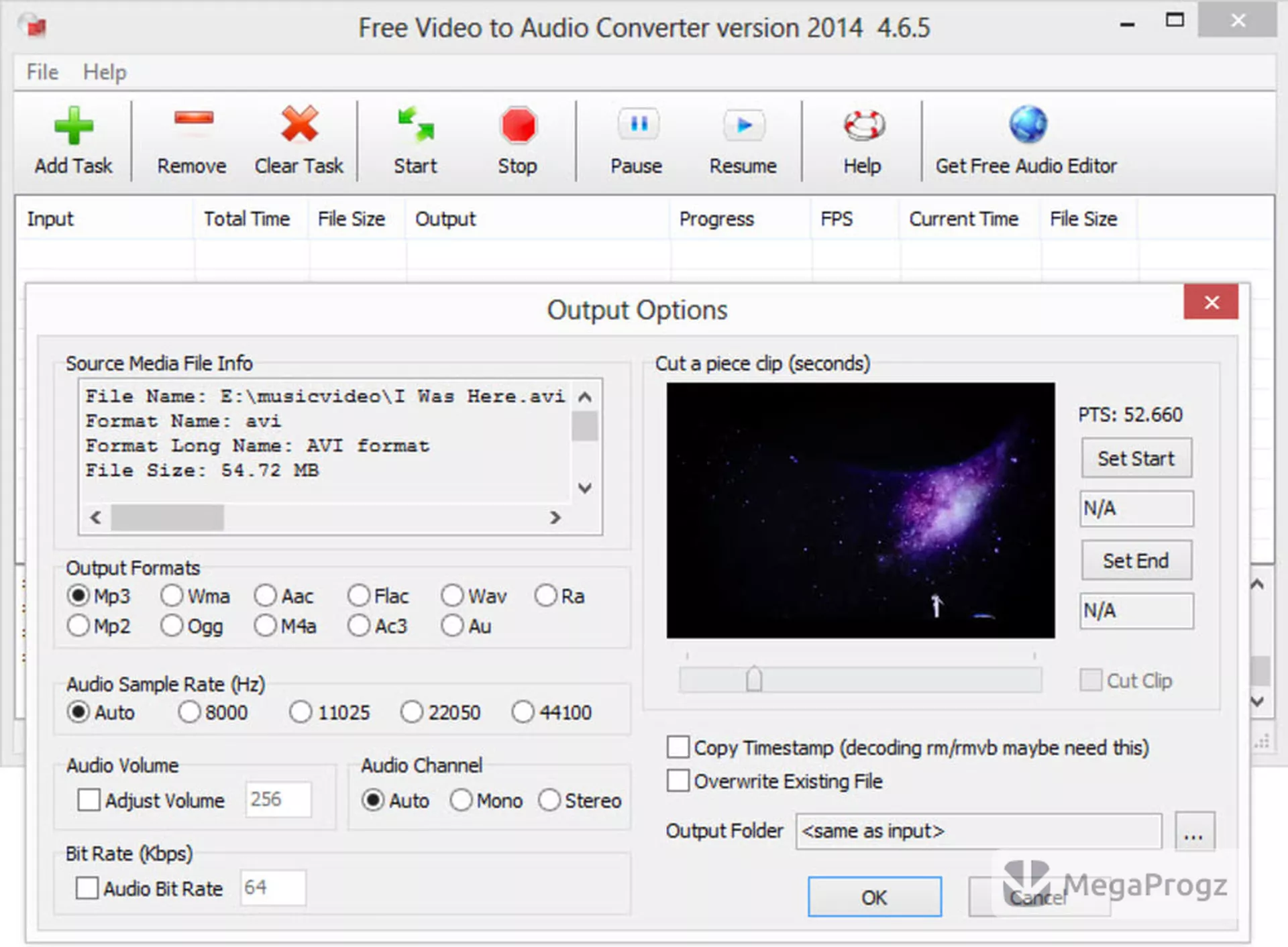 Free Video To Audio Converter